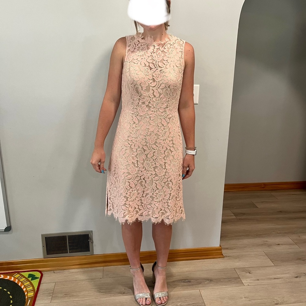 Eliza J pink lace dress Size 10